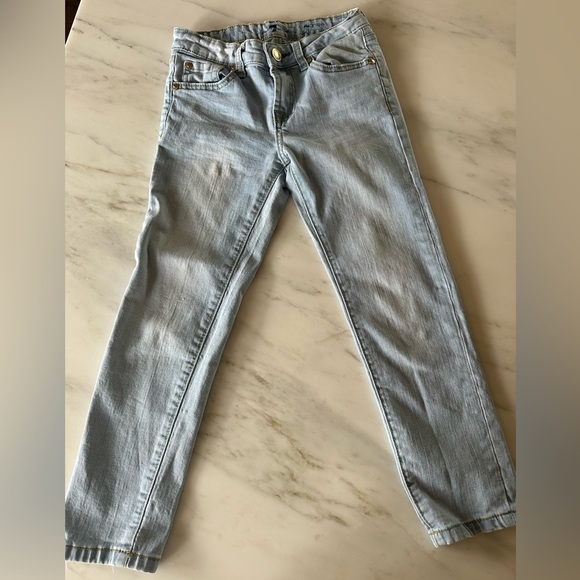7 For All Mankind Big Girls' The Skinny Jeans Size 8 - Picture 2 of 10